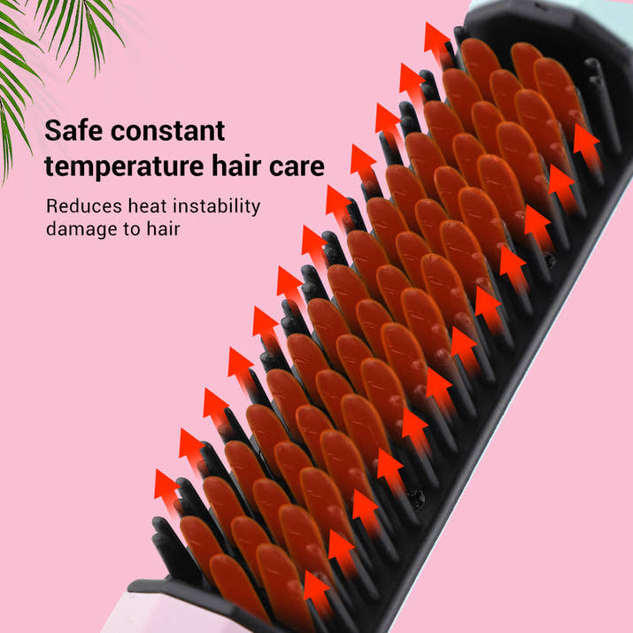 Straightening Comb Rechargeable Hair Wireless