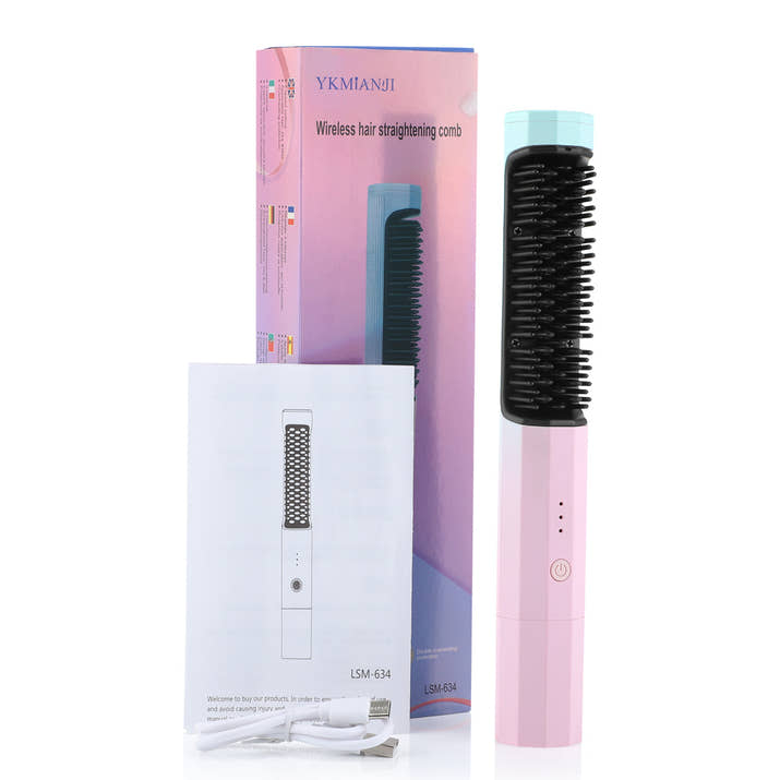 Straightening Comb Rechargeable Hair Wireless